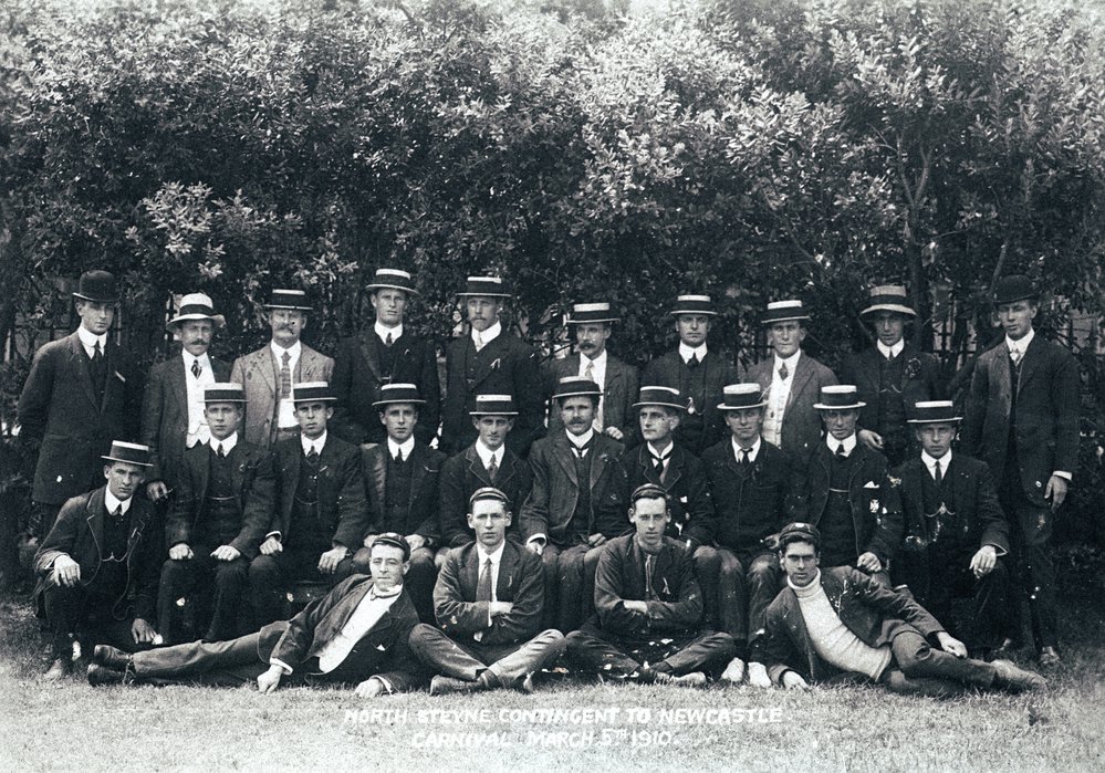 Members of North Steyne Surf Life Saving Club