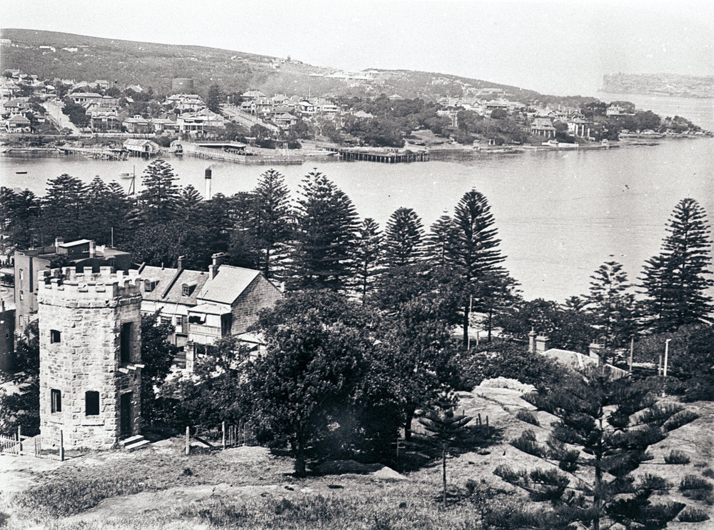 A view of Manly Cove and the Eastern Shore