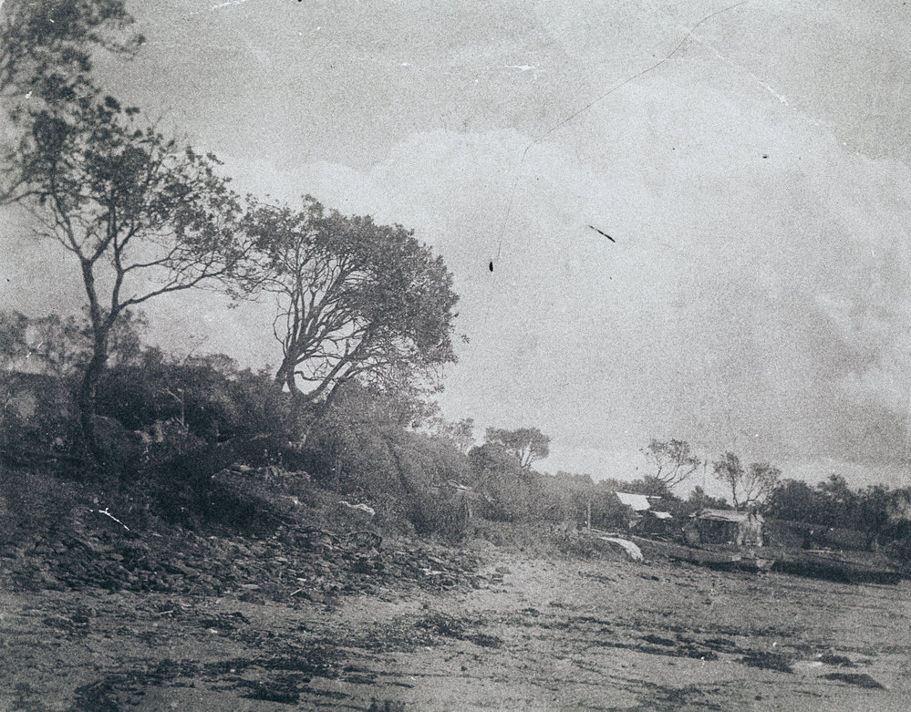 Fishermens huts at Long Reef