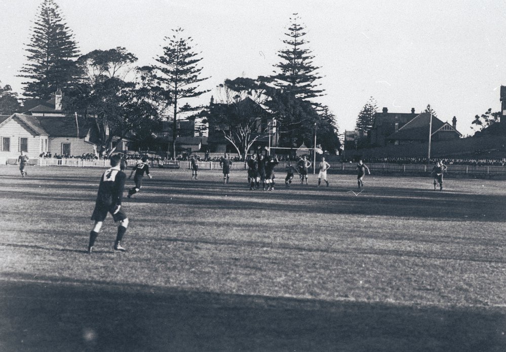 Manly Rugby Union Club playing on Manly Oval