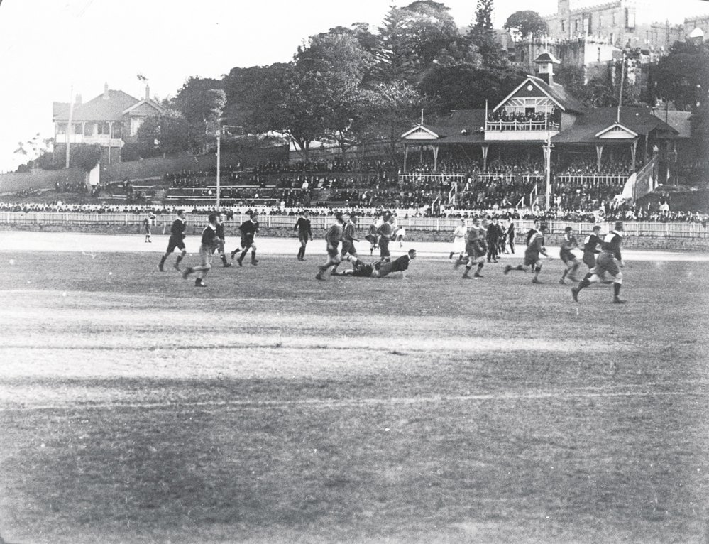 Manly Rugby Union Club playing on Manly Oval