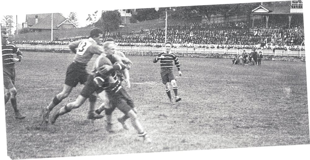 Manly Rugby Union Club playing on Manly Oval