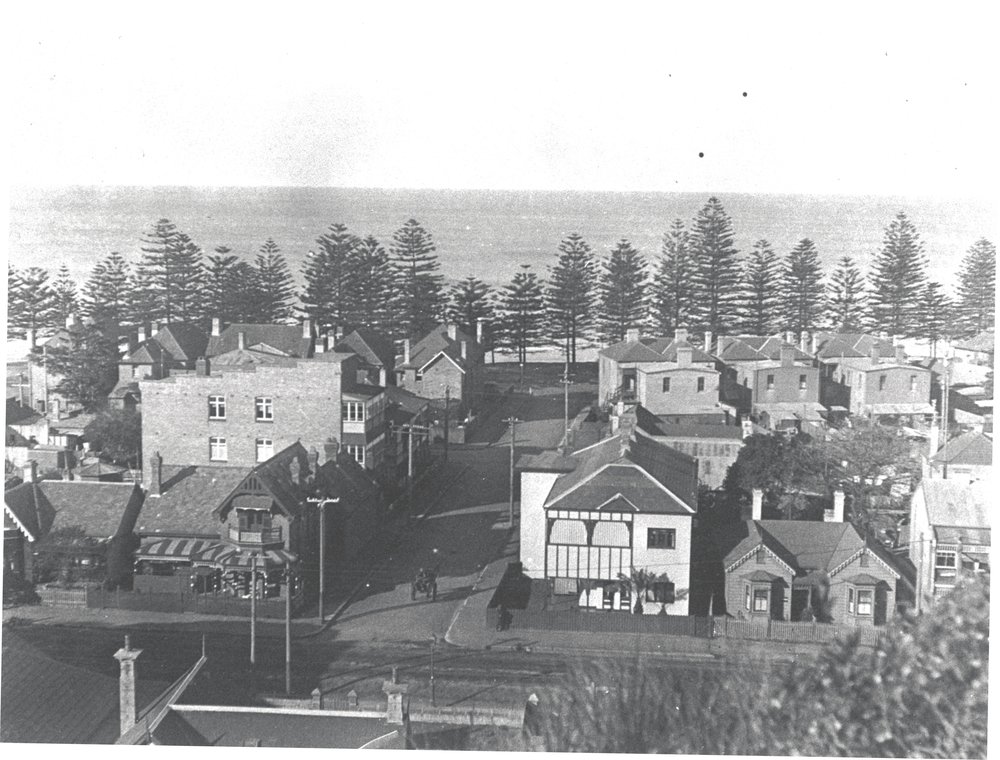 View across Manly from Kangaroo Street