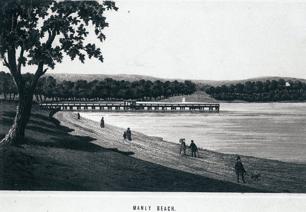 Manly Cove, Postcard
