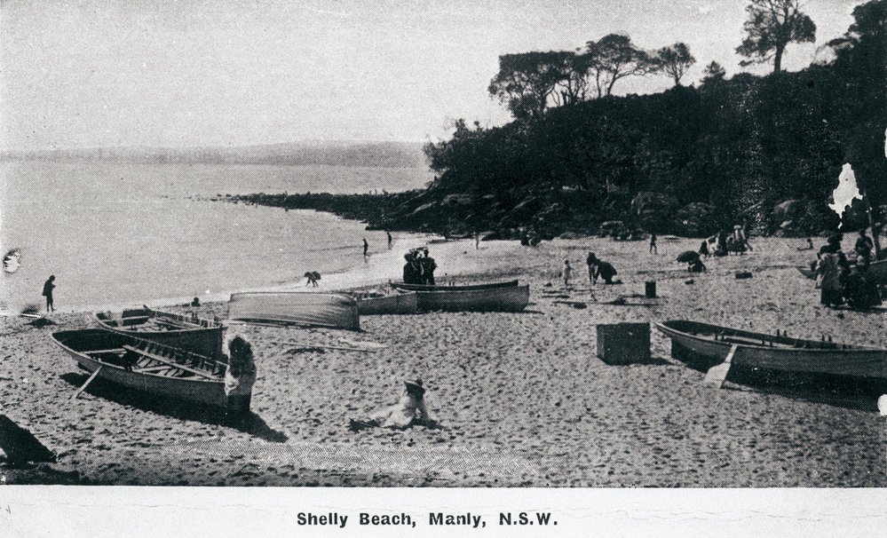 Shelly Beach, Manly Postcard