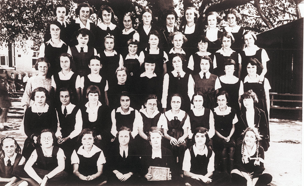 Manly Girls High School pupils, Class 6A, 1936