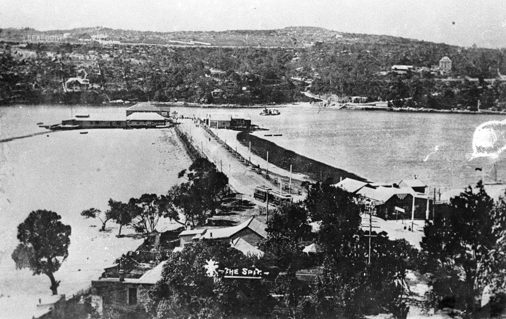 The Spit and Seaforth from the Mosman side