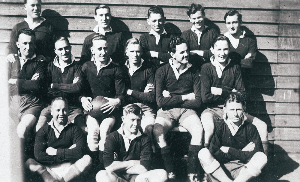 Football team comprising teachers of Manly Public School