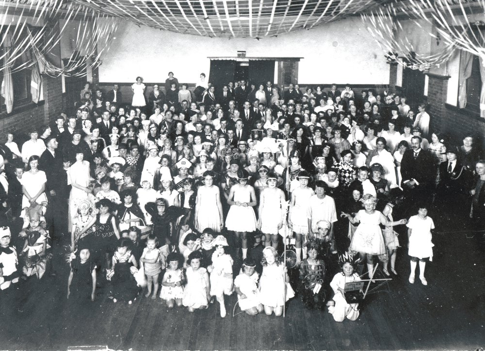 A fancy dress ball at Balgowlah Hall in Sydney Road, Balgowlah