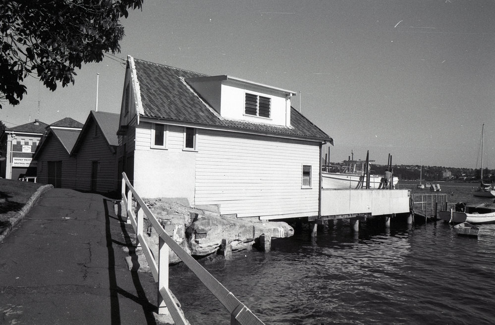 Boatsheds on the Eastern Shore, East Esplanade