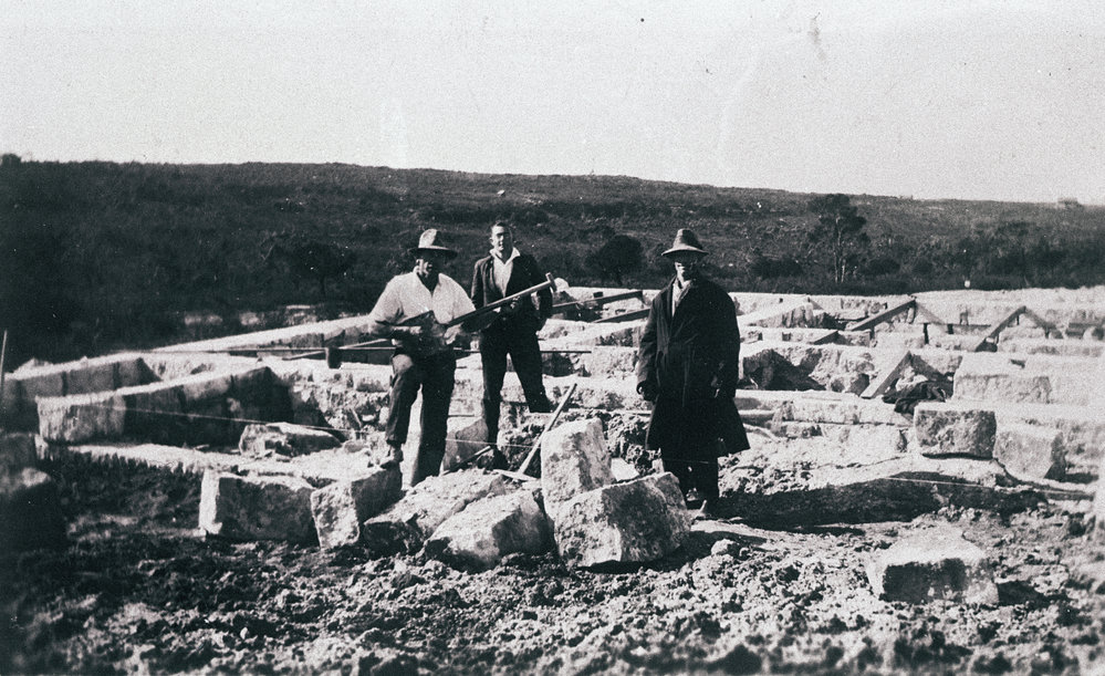 Charles Harwood, Bill Thomason and Frank Gunner, Seaforth