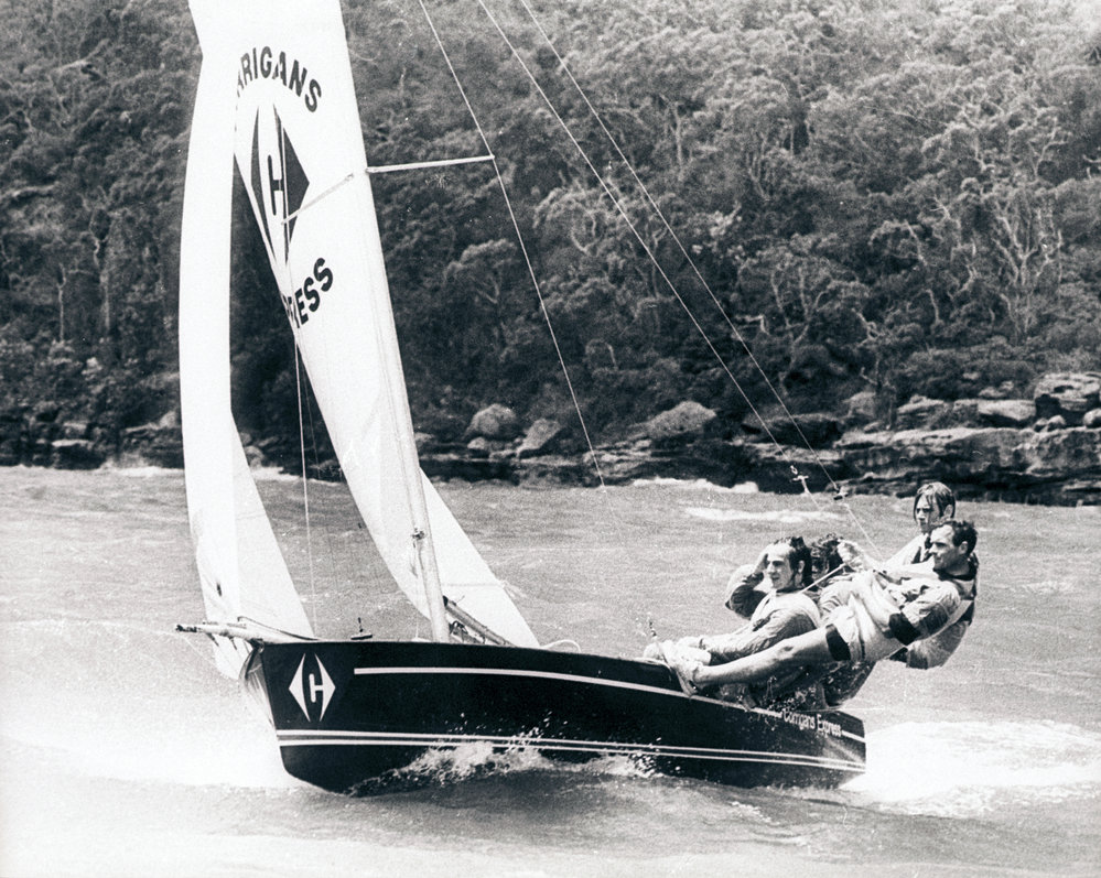 Manly 16ft Skiff "Corrigan's Express" on Middle Harbour