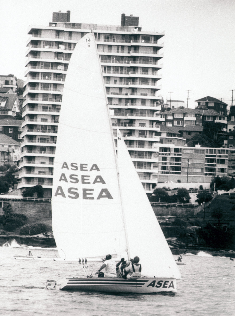 Manly 16ft Skiff "Asea" off Fairlight