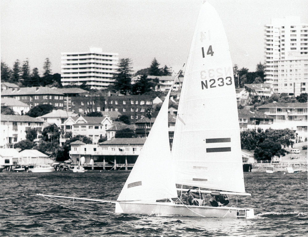The 14ft Skiff "Wedgewood" from North Harbour, Manly