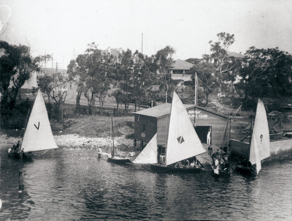 Manly Sailing Club c 1928