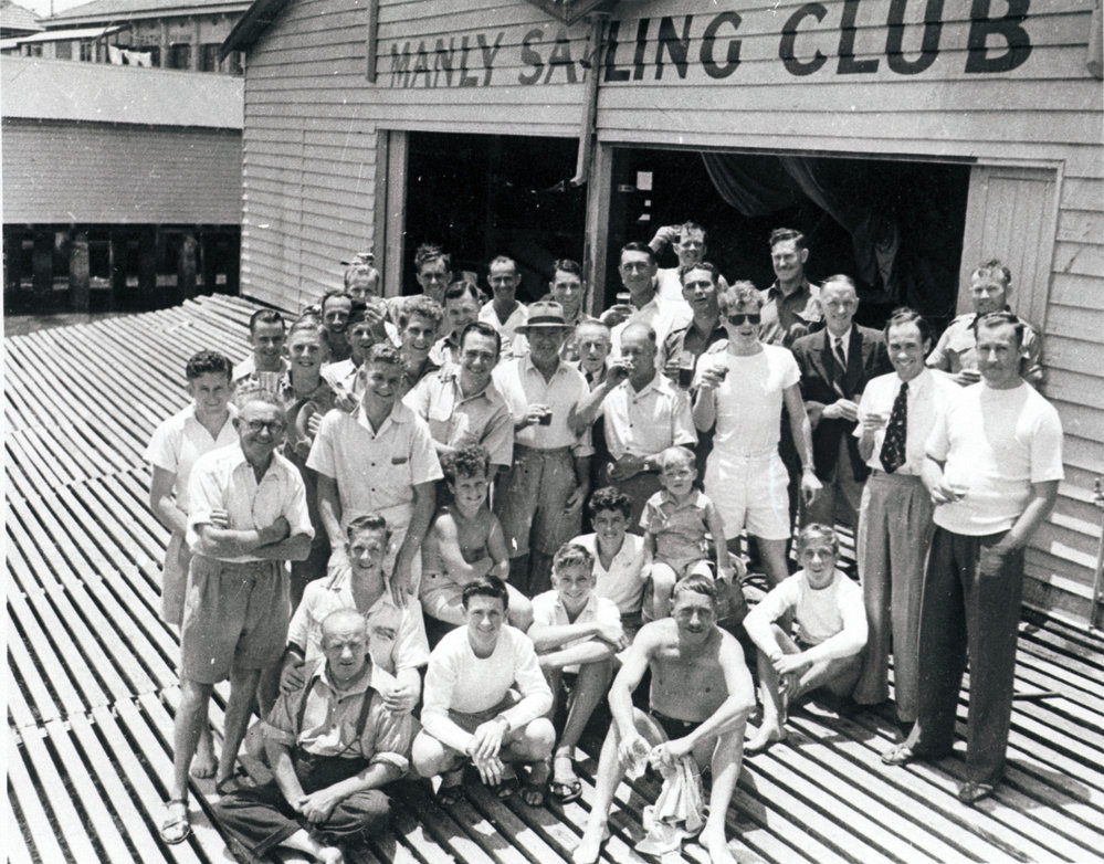 Members of Manly Sailing Club, East Esplanade