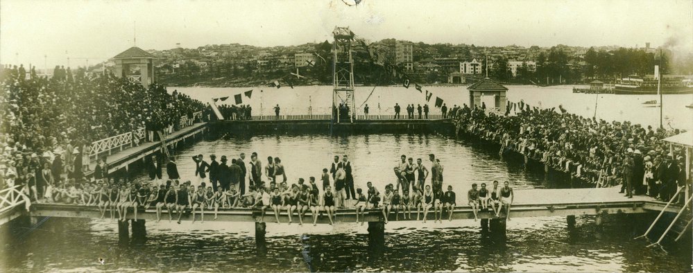 Grand opening of the New Baths, Manly, 30 October, 1926