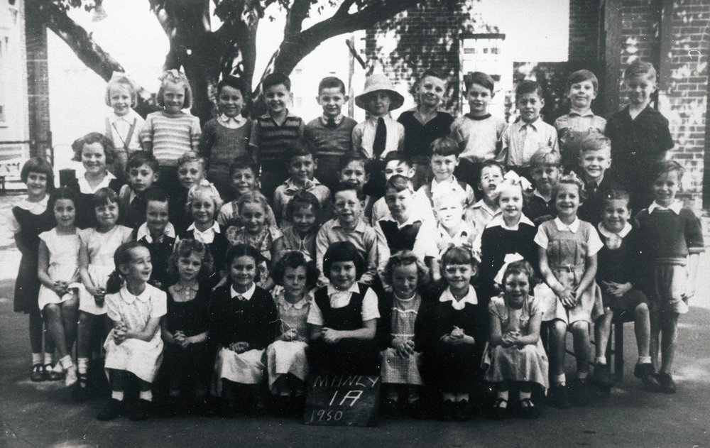 Manly Public School pupils Class 1A, 1950