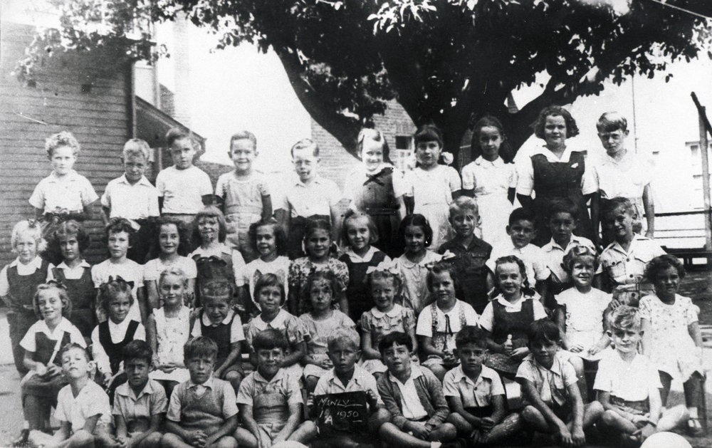 Manly Public School pupils Class 1A, 1950