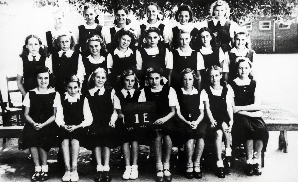 Manly Home Science school pupils Class 1E, 1949