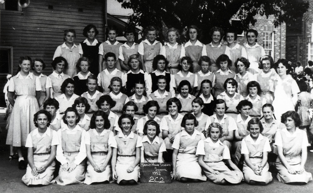 Manly Home Science School pupils, Class 2C2, 1952