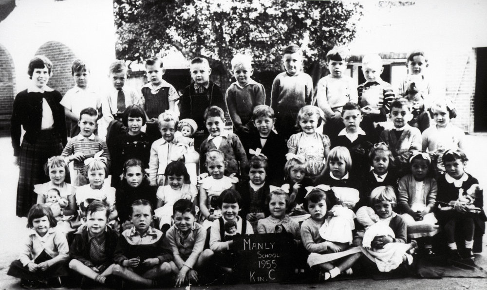 Manly Public School pupils, Kindergarten C, 1955