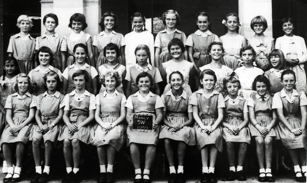 Manly Public School pupils, Class 5W, 1959