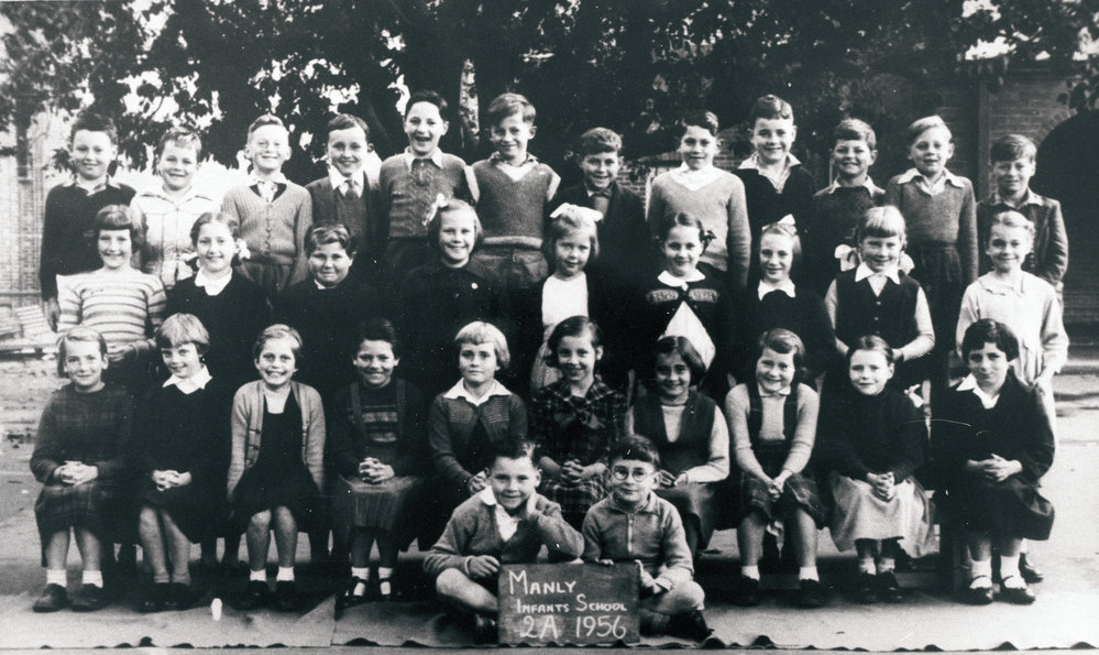 Manly Infants School, Class 2A, 1956