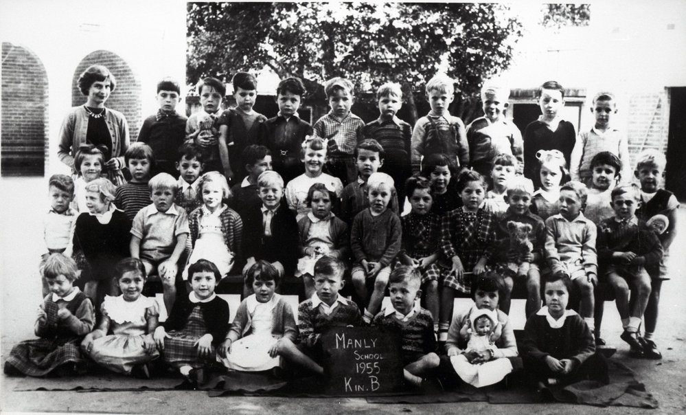 Manly Public School pupils, Kindergarten B, 1955