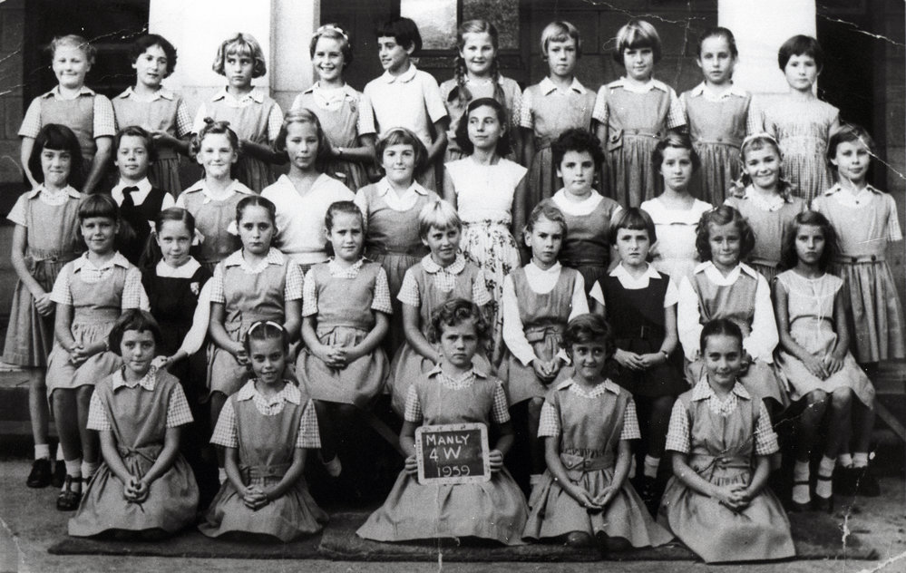 Manly Public School pupils, Class 4W, 1959