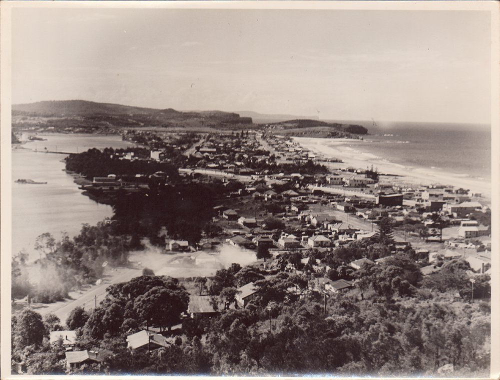 View over Narrabeen from Collaroy Plateau 1930s