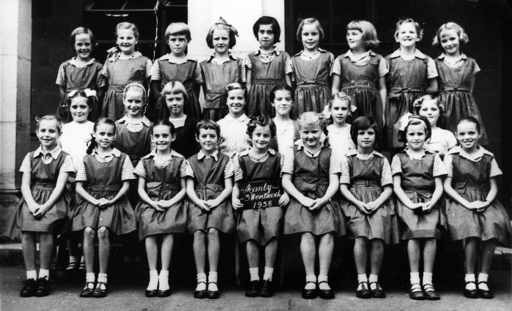 Manly Public School pupils, Class 3 Wentworth, 1958