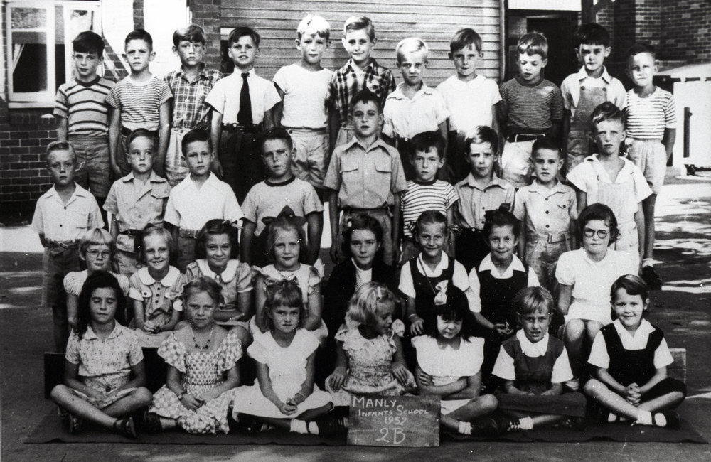 Manly Public School pupils. Class 2B, 1952