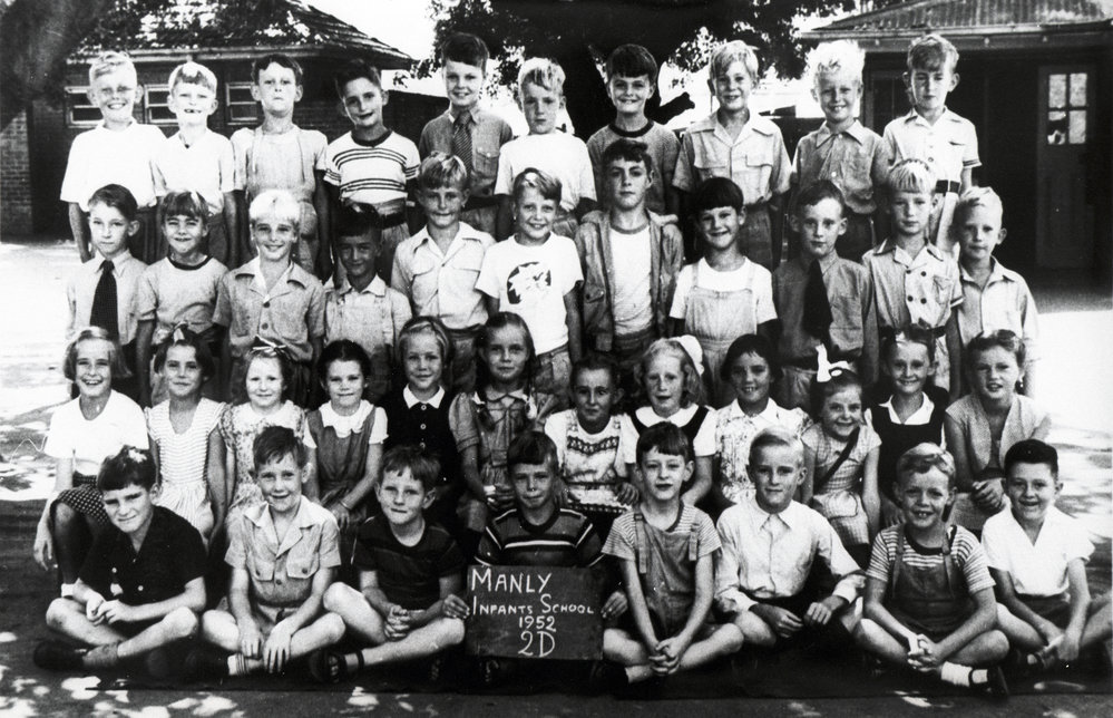 Manly Public School pupils, Class 2D, 1952
