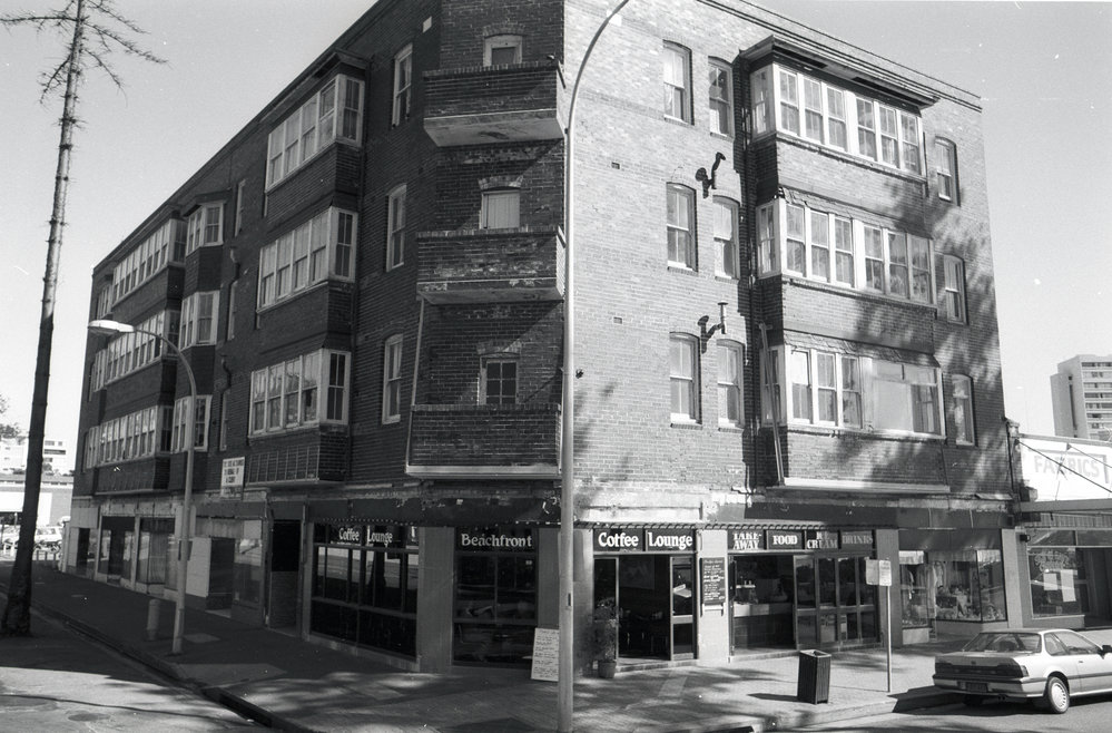 Building on the corner of South Steyne and Wentworth Street, Manly