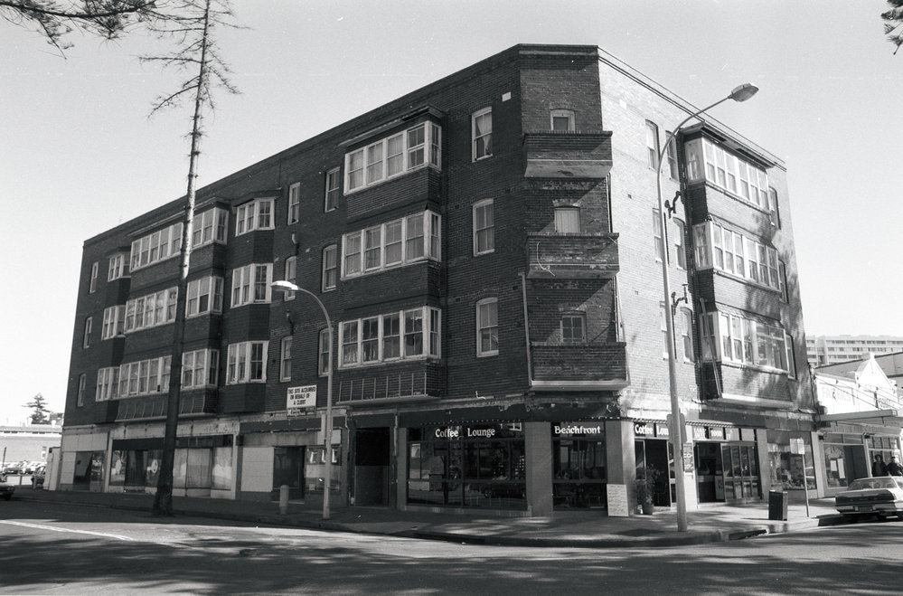 Building on the corner of South Steyne and Wentworth Street, Manly