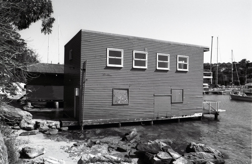Sea Scout Boatshed at North Harbour, 1991
