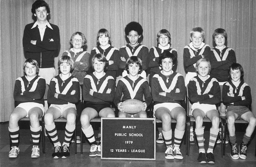 Manly Public School pupils, 12 years Rugby League team, 1979