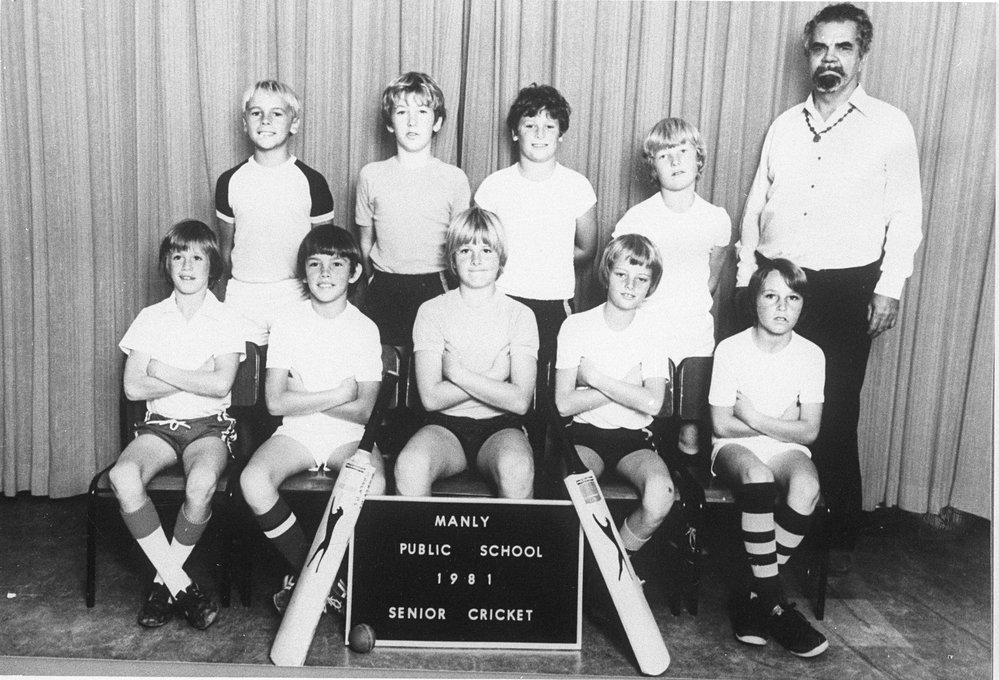 Manly Public School pupils, Senior cricket team, 1981