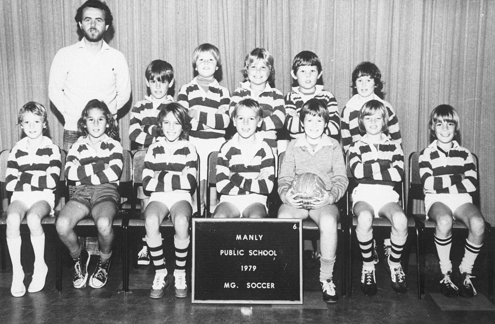 Manly Public School pupils, Soccer team, 1979