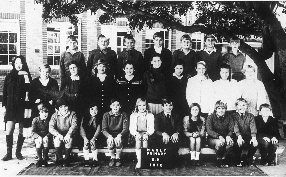 Manly Primary School pupils, Class 6H, 1970