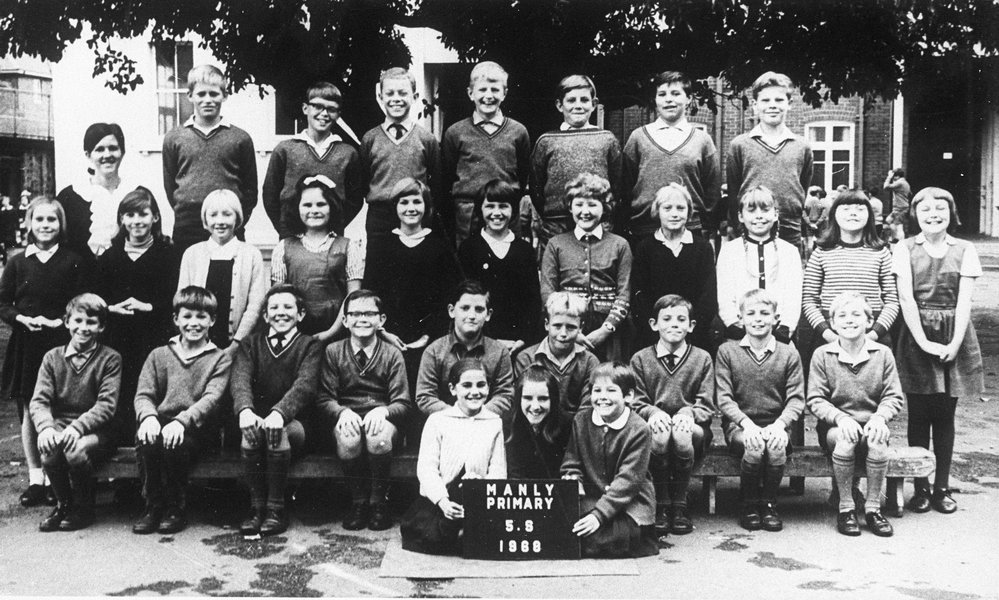 Manly Primary School pupils, Class 5S, 1968
