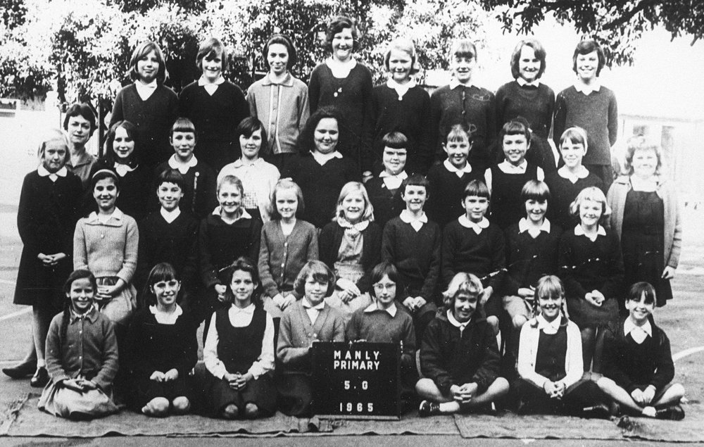 Manly Primary School pupils, class 5G, 1965