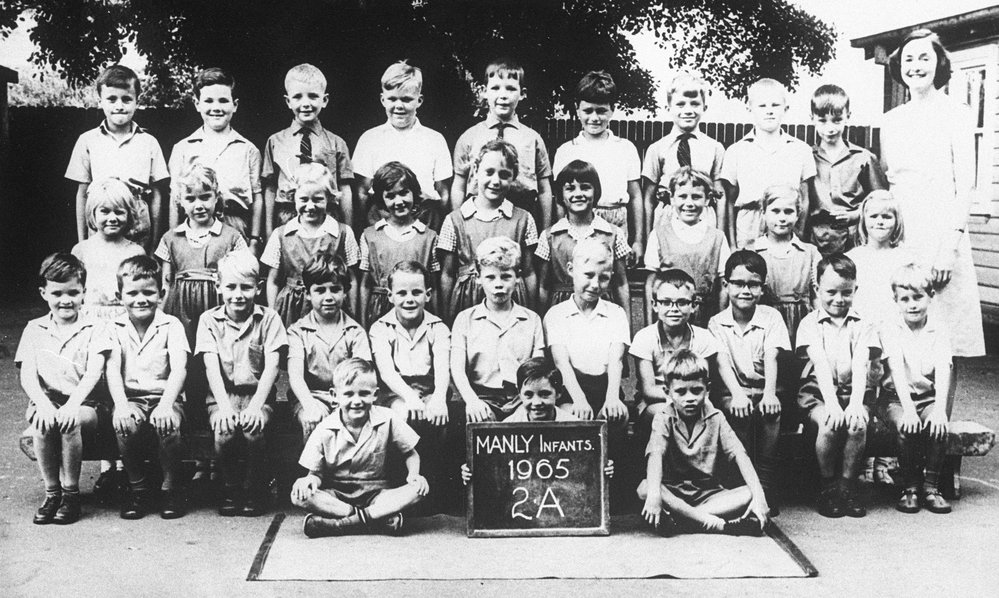 Manly Public School pupils, Class 2A, 1965