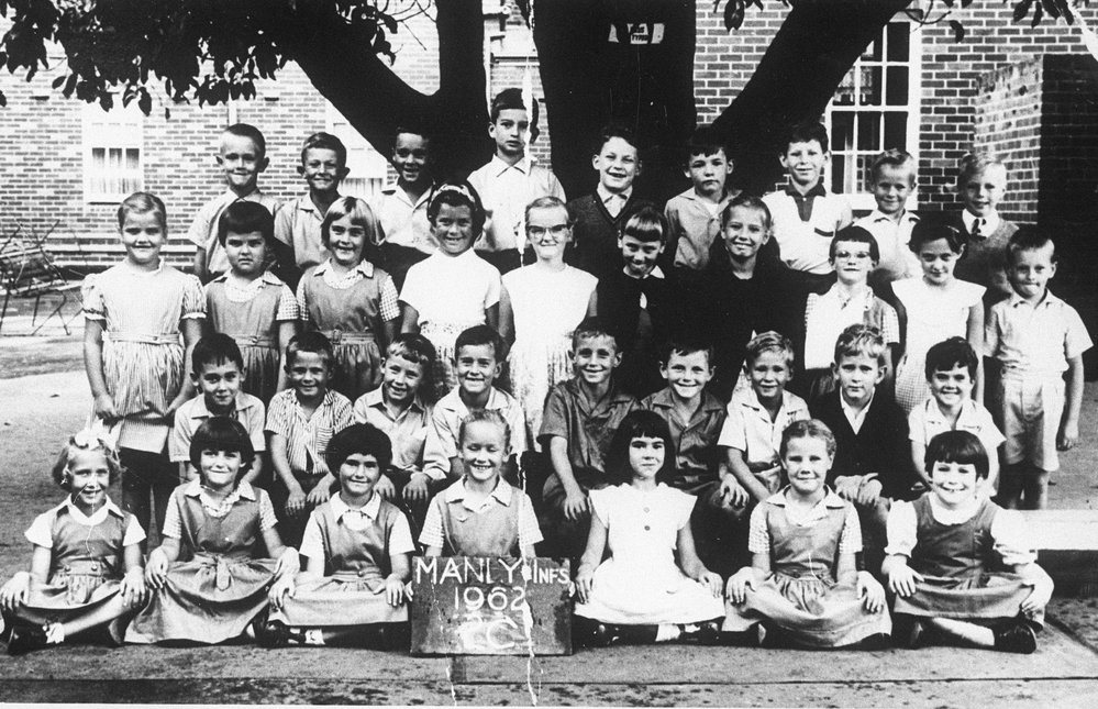 Manly Infants School pupils, Class 2C, 1962
