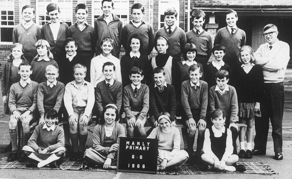 Manly Public School pupils, Class 6G, 1966