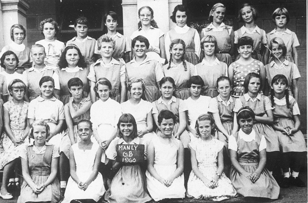 Manly Public School pupils Class 6B, 1960