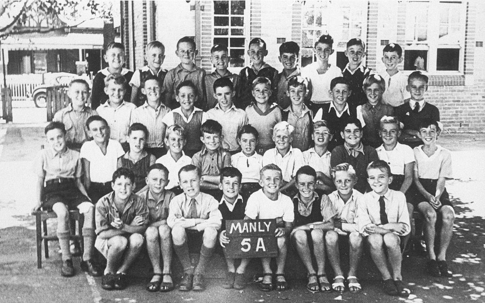 Manly Public School pupils Class 5A