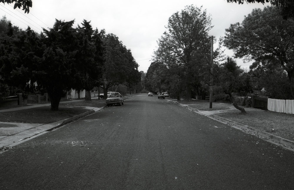 Kempbridge Avenue Seaforth, looking north, 1991