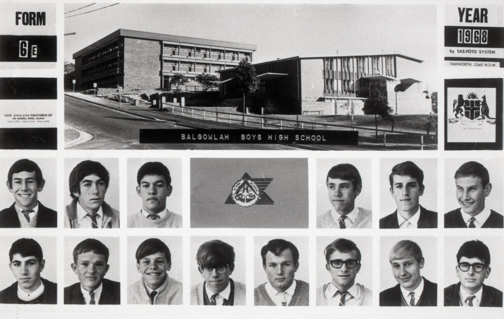 Balgowlah Boys High School Students, Form 6E